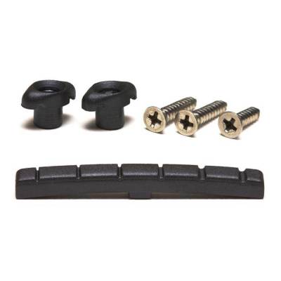 Graph Tech - Black TUSQ XL Slotted Nut and Retainer Pak