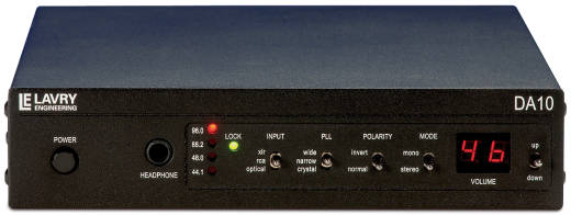 Lavry Engineering AD10 ADコンバーター Lavry Engineering DA10 - Stereo D/A Converter | Long & McQuade