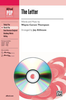The Letter - Thompson/Althouse - SoundTrax CD