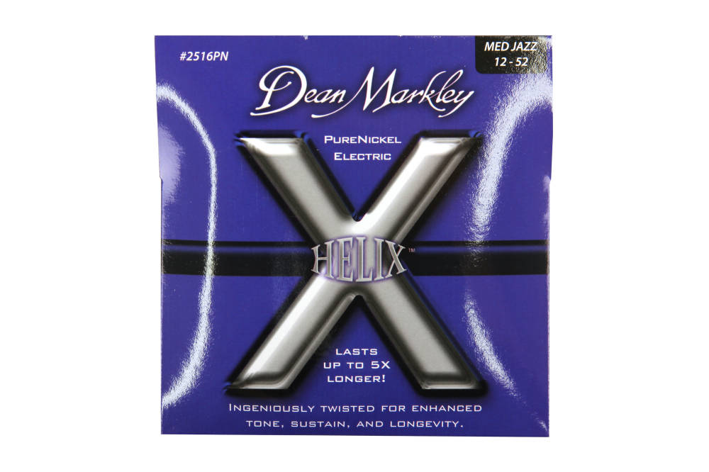 Helix Pure Nickel Electric Strings Medium Jazz 12-52