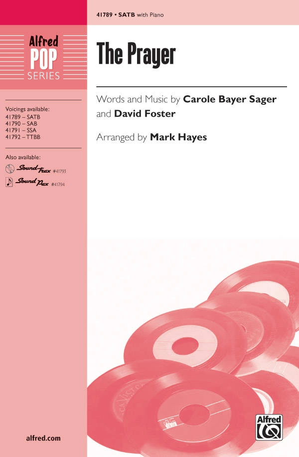 The Prayer - Saber/Foster/Hayes - SATB