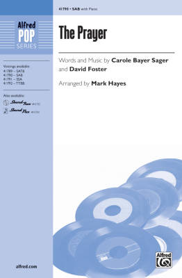 Alfred Publishing - The Prayer - Saber/Foster/Hayes - SAB
