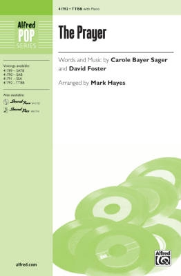 Alfred Publishing - The Prayer - Saber/Foster/Hayes - TTBB