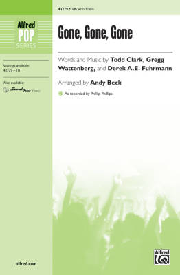 Alfred Publishing - Gone, Gone, Gone - Clark /Watternberg /Fuhrmann /Beck - TB