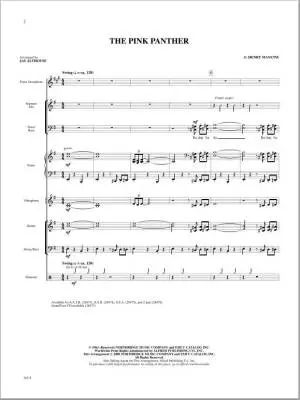 The Pink Panther - Mancini/Althouse - SoundPax Instrumental Parts