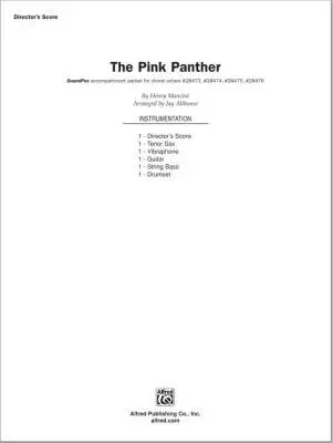 The Pink Panther - Mancini/Althouse - SoundPax Instrumental Parts