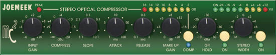 JOEMEEK mc2 マイクコンプレッサー Joemeek Mc2 - Optical Compressor | Long & McQuade
