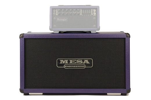 Recto Cab 2x12-H Purple/black Grill
