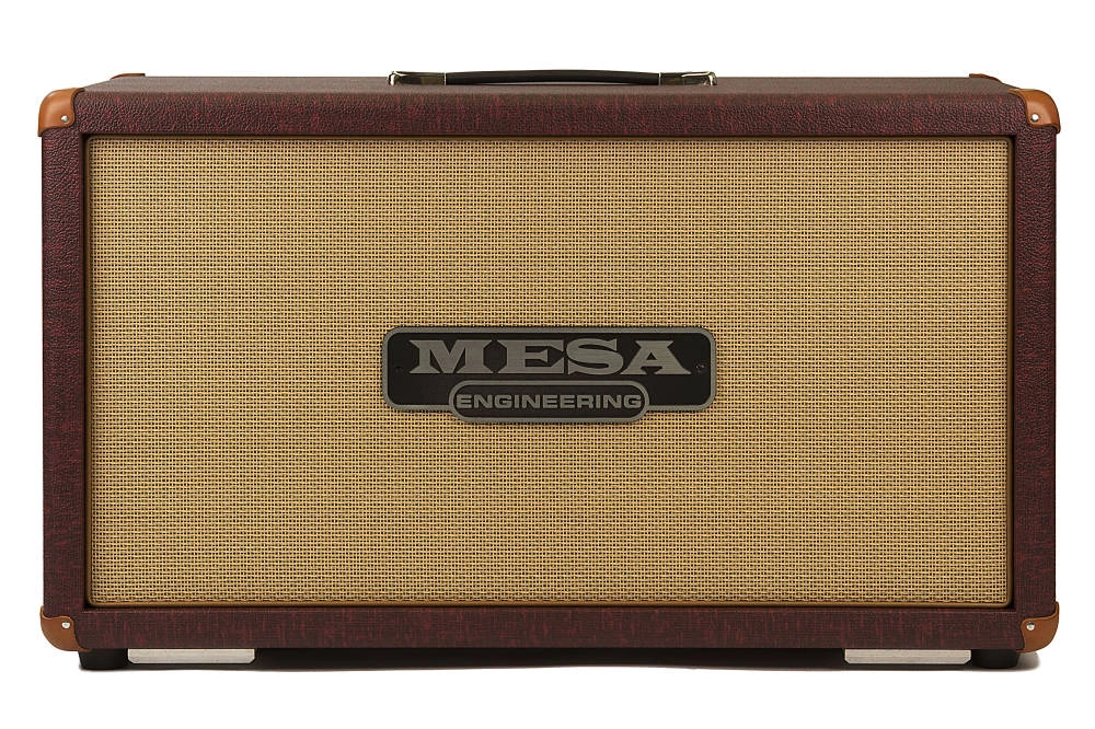Recto Cab 2x12-H Vint Bordeaux/tan