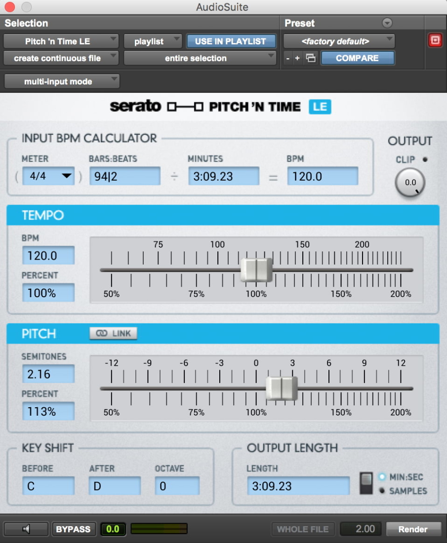 Pitch \'n Time LE - Download