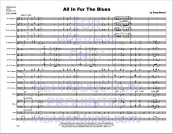 All In For The Blues - Beach - Jazz Ensemble - Gr. Easy