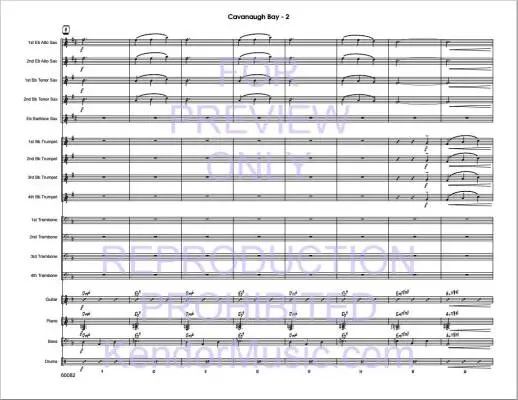 Cavanaugh Bay - Yasinitsky - Jazz Ensemble - Gr. Easy