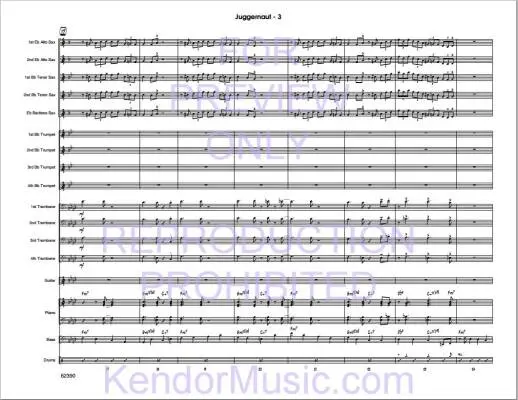 Juggernaut - Neu - Jazz Ensemble - Gr. Advanced