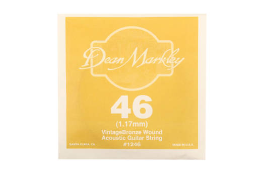 Dean Markley - Bronze Wound Single Acoustic String .046