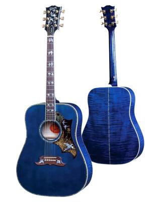  バード　 Dove Gibson Doves In Flight Trans Blue | Long & McQuade