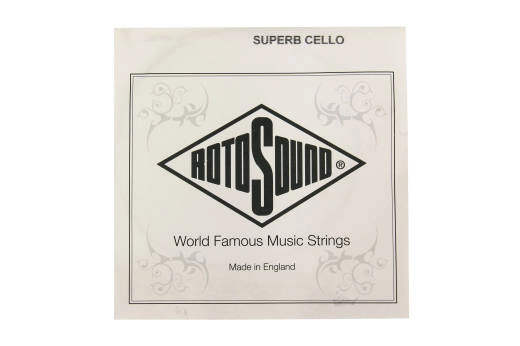 Rotosound - Chrome Flatwound Cello Single String - 4th