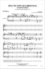 Sing We Now of Christmas (A Seasonal Fanfare) - French Carol/Althouse - TTBB