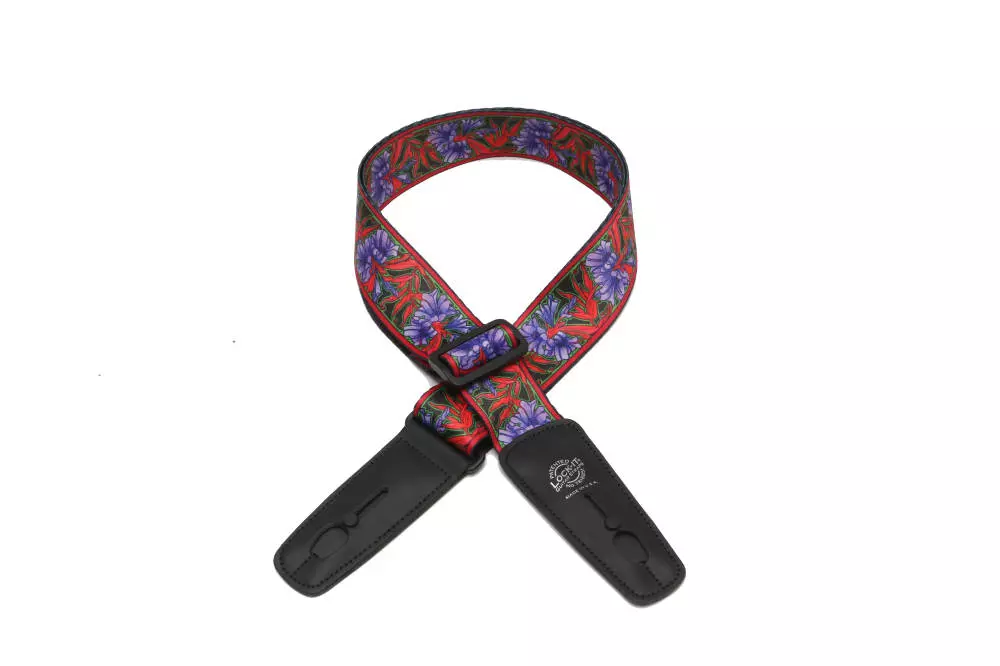 2\'\' Bob Masse Strap - Purple Flowers