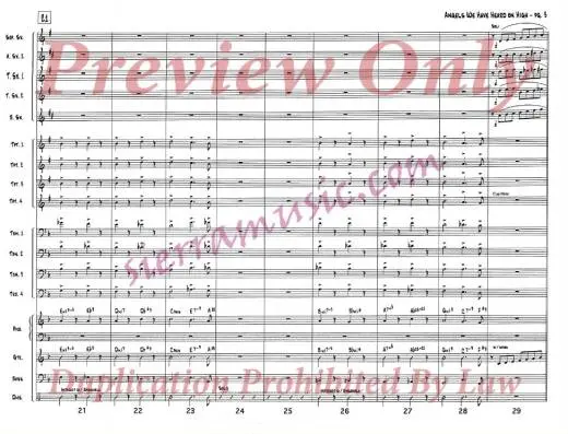Angels We Have Heard on High - DeRosa - Jazz Ensemble - Gr. Medium-Advanced
