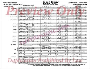 Black Friday - Becker/Fagen/Sturm - Jazz Ensemble - Gr. Medium-Advanced