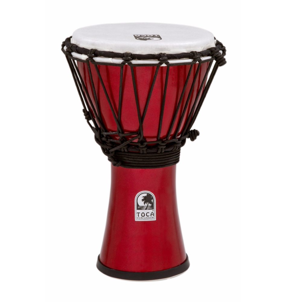 Freestyle Colorsound 7\'\' Djembe - Metallic Red