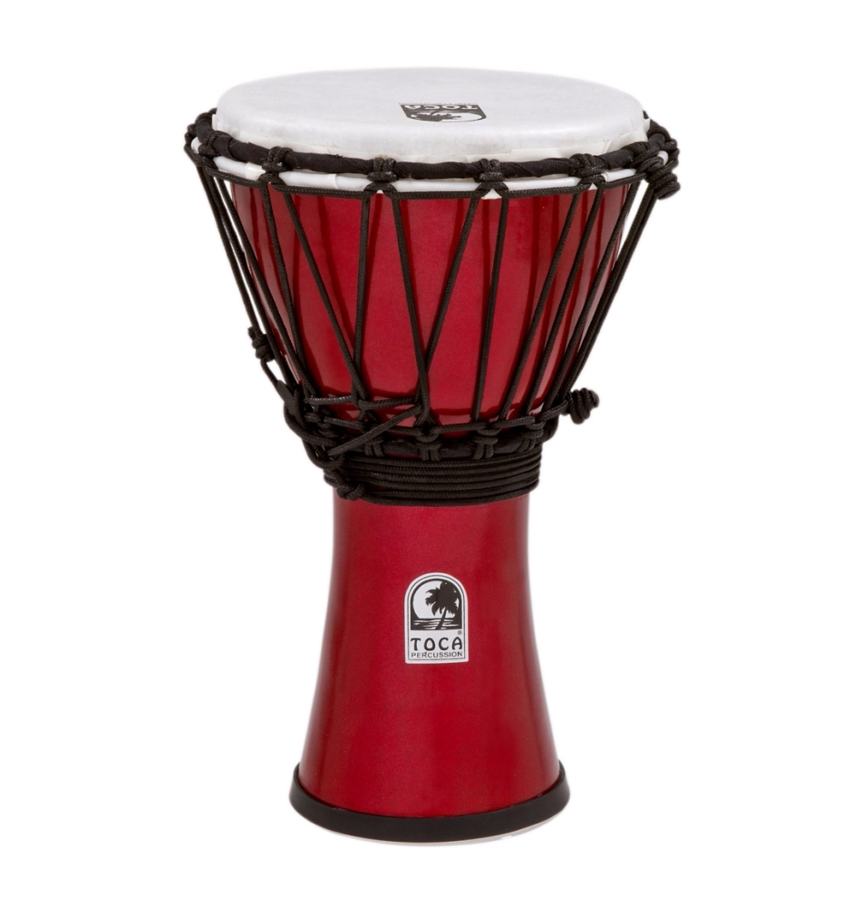 Freestyle Colorsound 7\'\' Djembe - Metallic Red