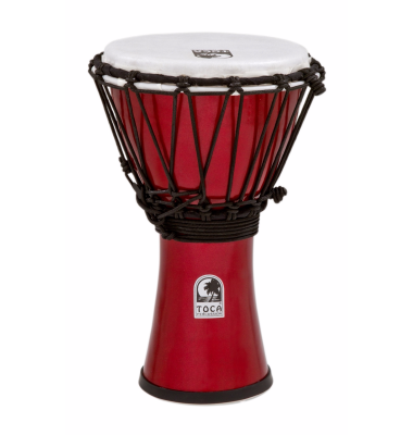 Toca Percussion - Freestyle Colorsound 7 Djembe - Metallic Red