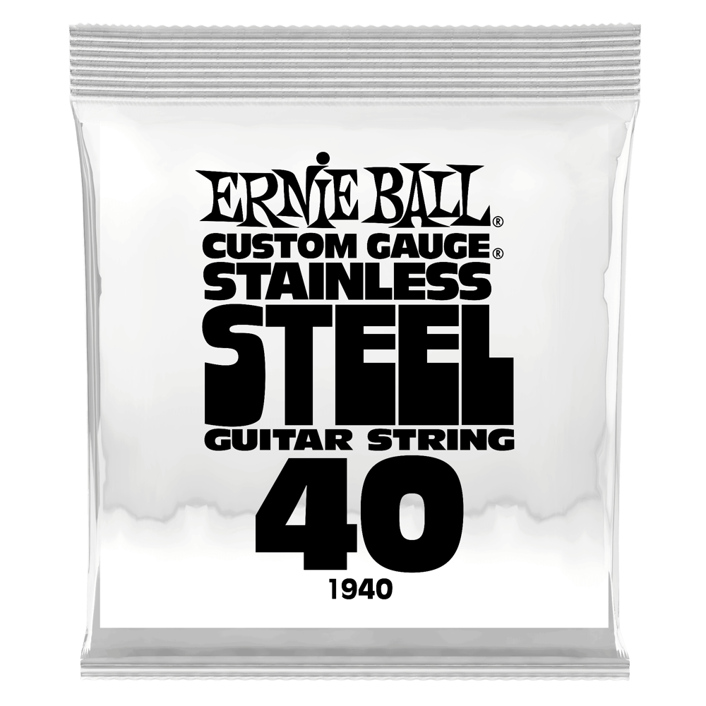 Stainless Steel Custom Gauge Single Guitar String - .040