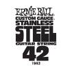 Ernie Ball - Stainless Steel Custom Gauge Single Guitar String - .042