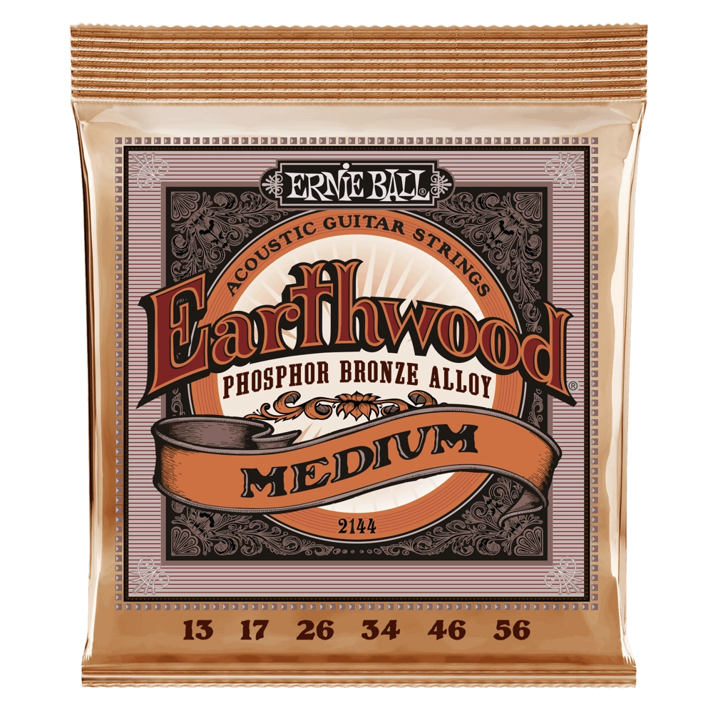 Earthwood Medium Phosphor Bronze Acoustic Guitar Strings