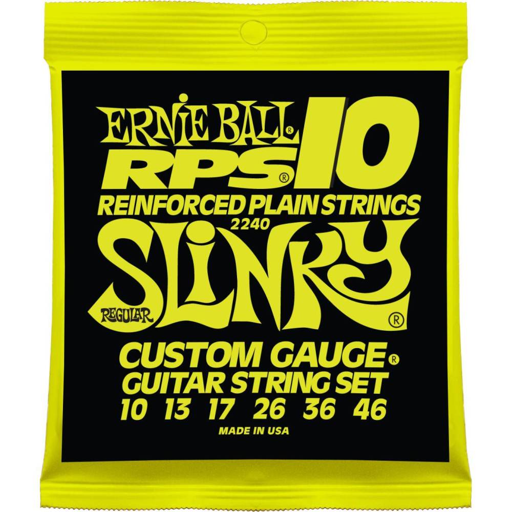 Regular Slinky RPS Nickel Wound Electric Guitar Strings - 10-46