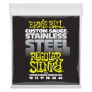 Ernie Ball - Regular Slinky Stainless Steel Wound Electric Guitar Strings - 10-46