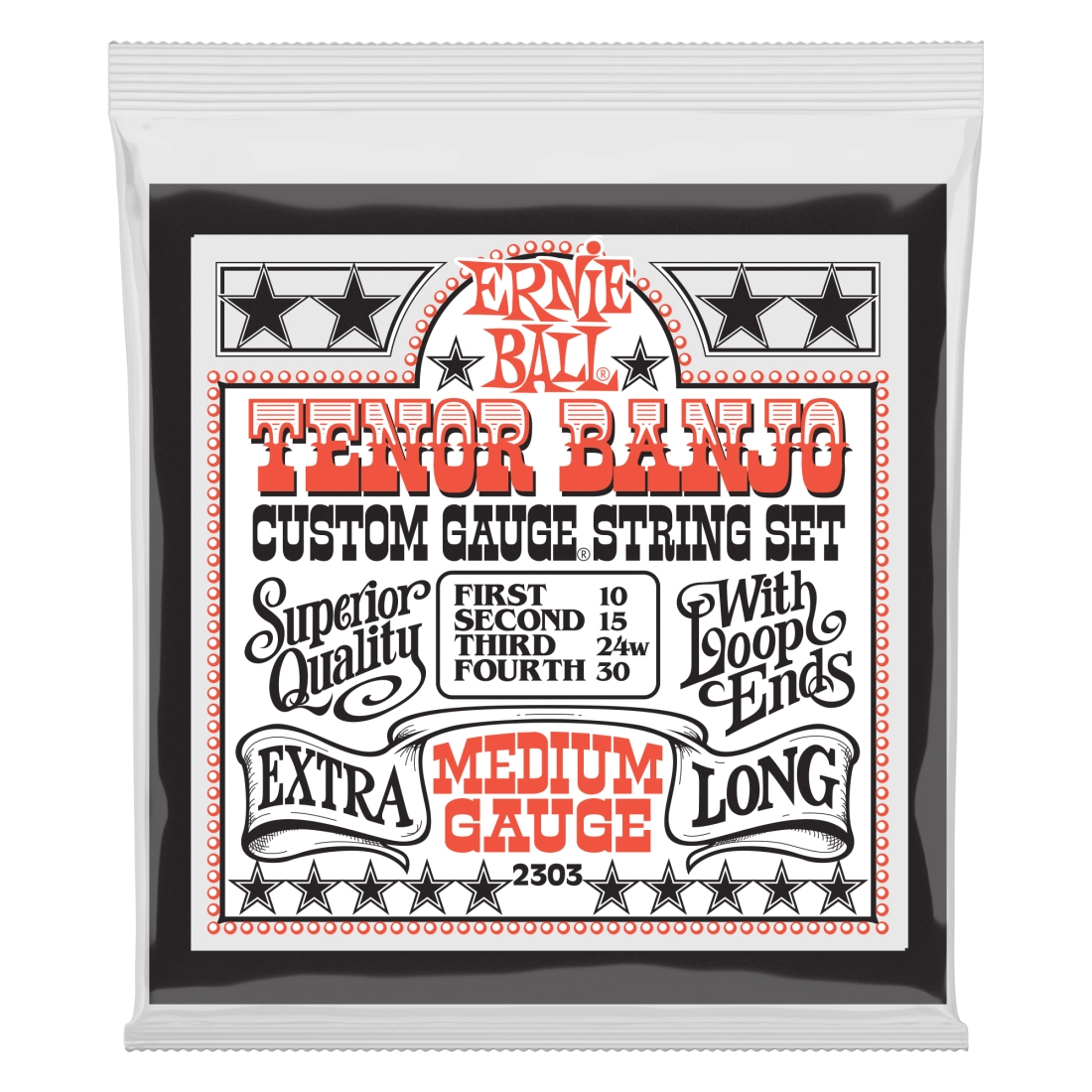 Tenor Banjo Strings - Medium .010-.030