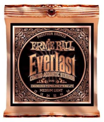 Ernie Ball - Everlast Coated Phosphor Guitar Strings - Medium Light