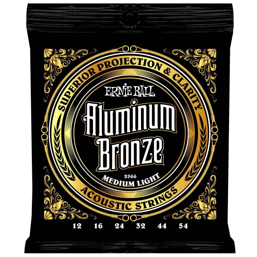 Aluminum Bronze Guitar Strings - Medium Light