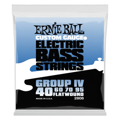 Ernie Ball - Flatwound Bass Strings Group IV - .040-.195