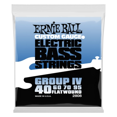 Ernie Ball - Flatwound Bass Strings Group IV - .040-.195