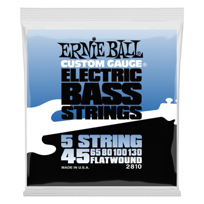 Ernie Ball - Flatwound Bass Strings Group V - .045-.130