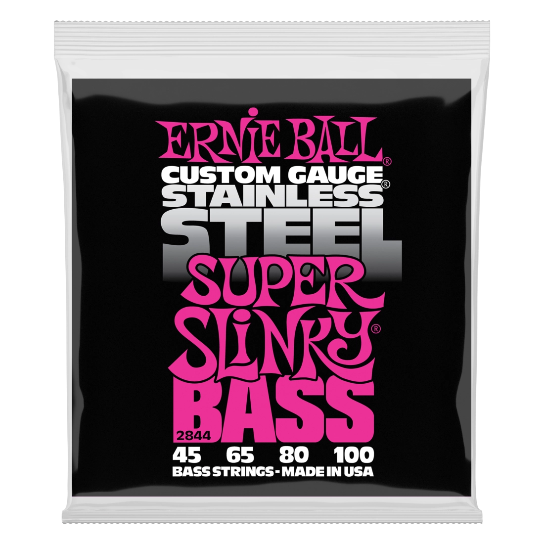 Stainless Steel Slinky Bass Strings - Super .045-.100