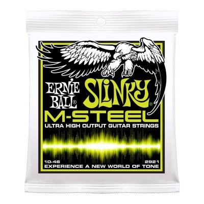 Ernie Ball - M-Steel Slinky Guitar Strings - Regular .010-.046