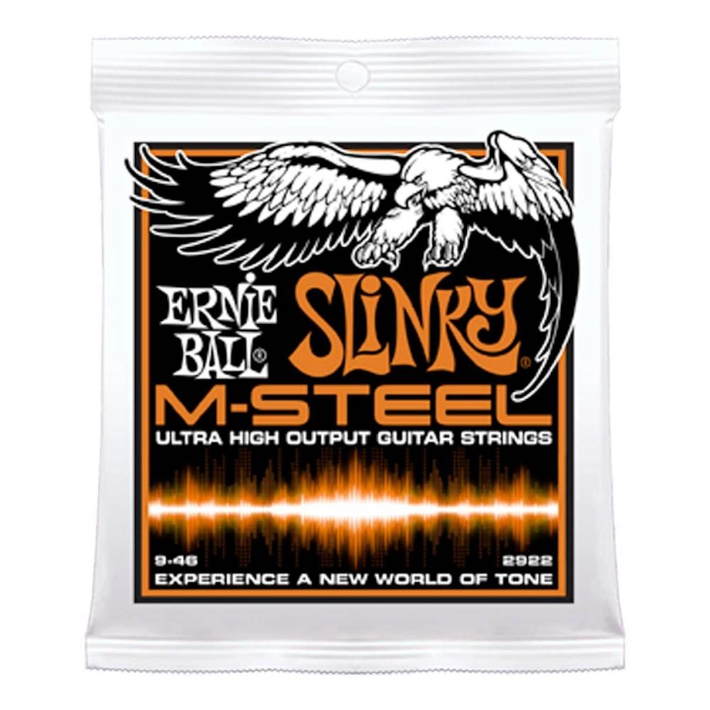 M-Steel Slinky Guitar Strings - Hybrid .009-.046