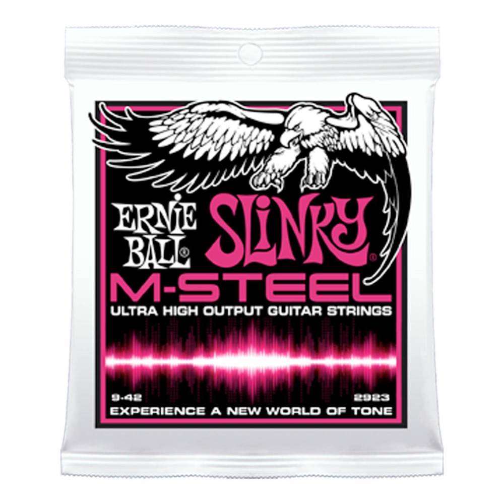 M-Steel Slinky Guitar Strings - Super .009-.042