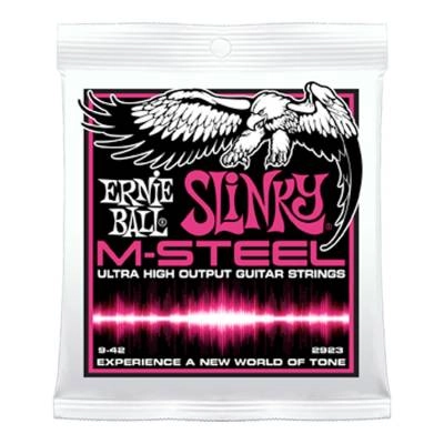 Ernie Ball - M-Steel Slinky Guitar Strings - Super .009-.042