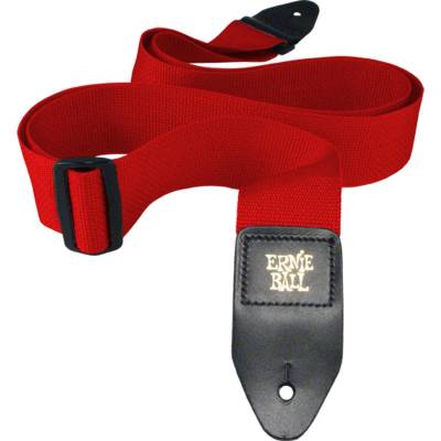 Polypro Guitar Strap - Red