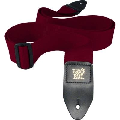 Ernie Ball - Polypro Guitar Strap - Burgundy