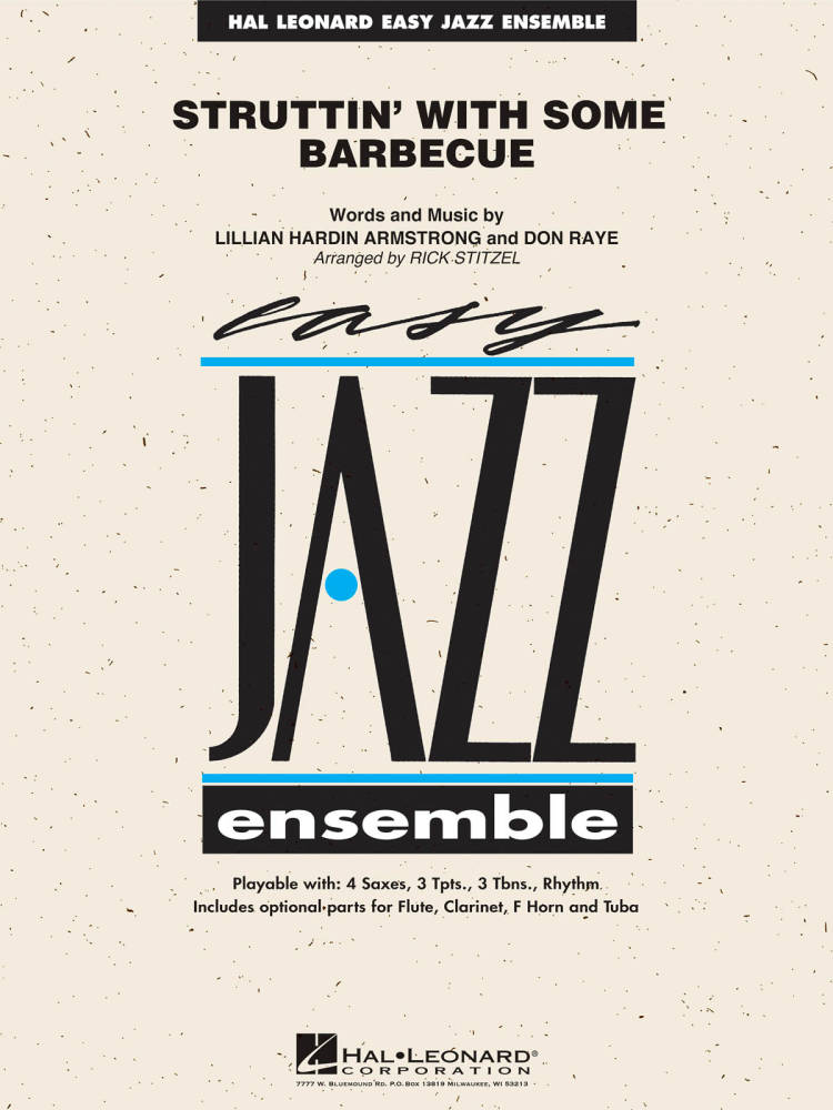 Struttin\' with Some Barbecue - Armstrong/Raye/Stitzel - Jazz Ensemble - Gr. 2