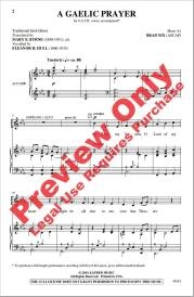 A Gaelic Prayer - Traditional/Nix - SATB