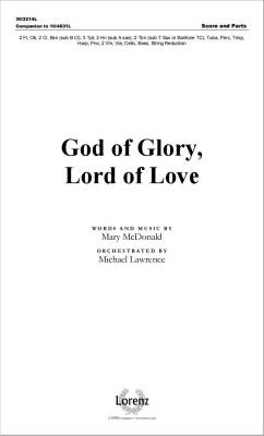 God of Glory, Lord of Love - McDonald - Orchestral Score and Parts