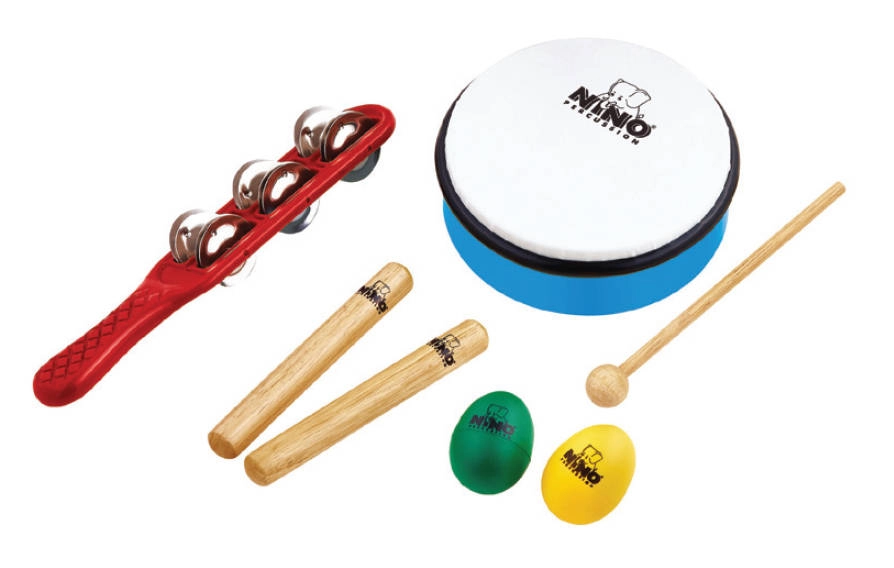 NINO Hand Percussion Rhythm Set - 5 Pieces