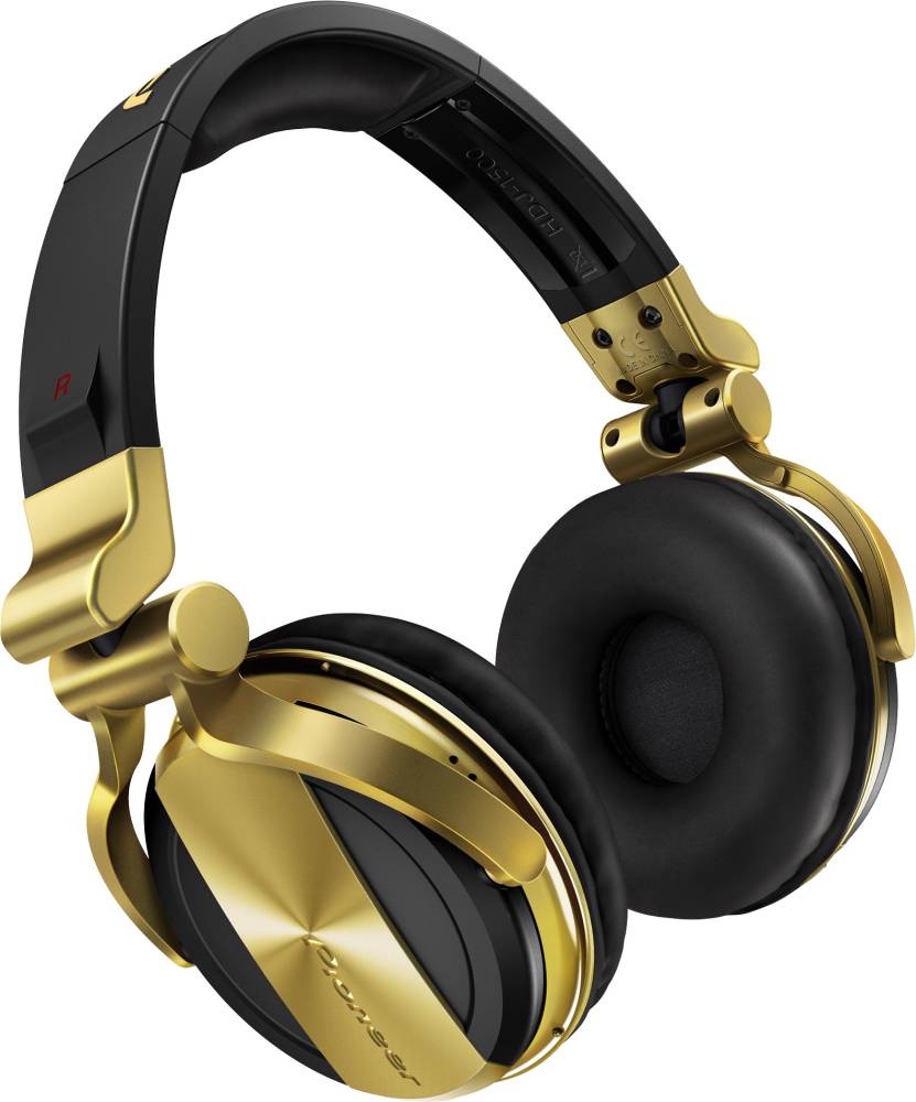 Professional DJ Headphones - Gold